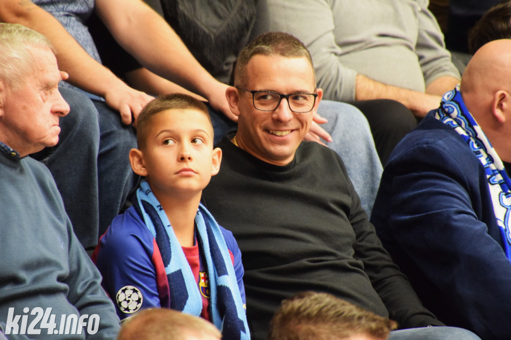 Kibice na meczu Noteci z Polonią