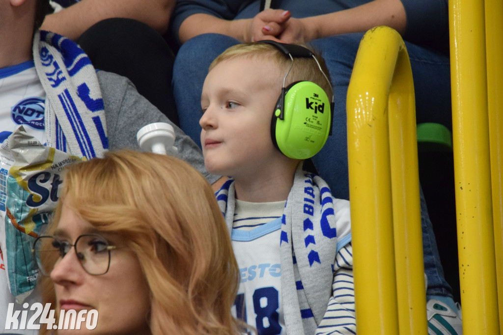 Kibice na meczu Noteci z Polonią