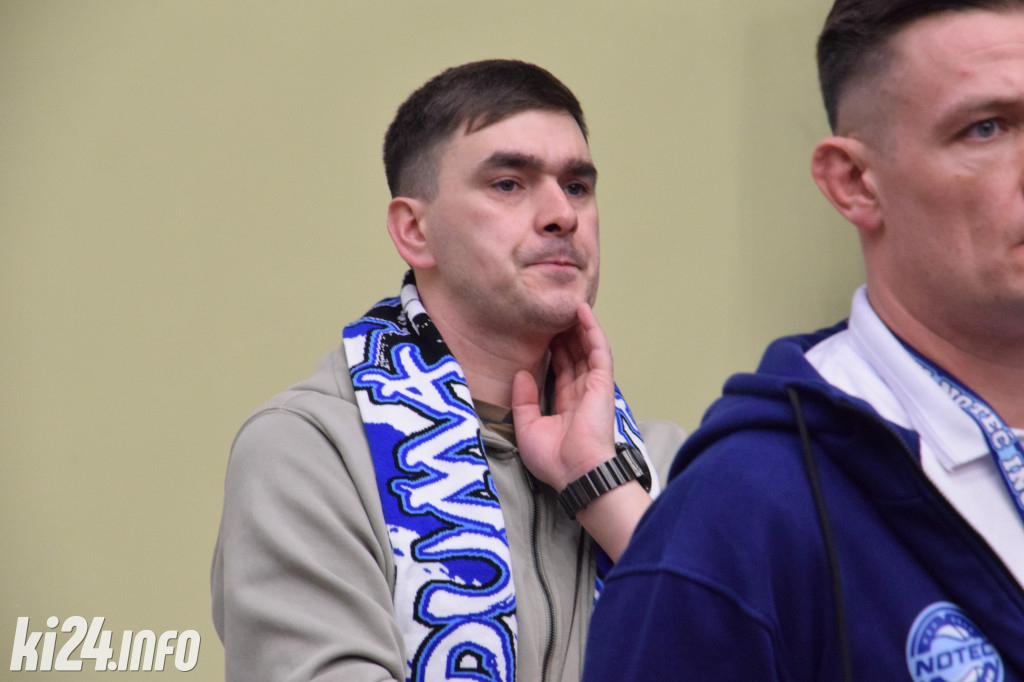 Kibice na meczu Noteci z Polonią