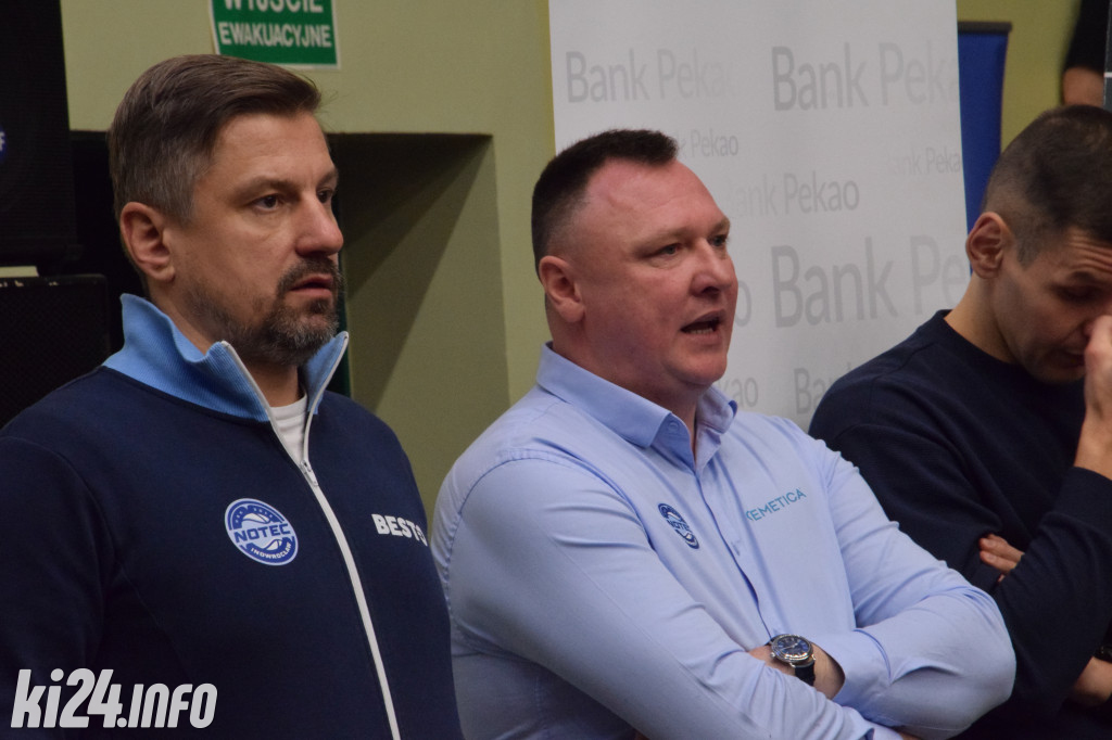 Kibice na meczu Noteci z Polonią