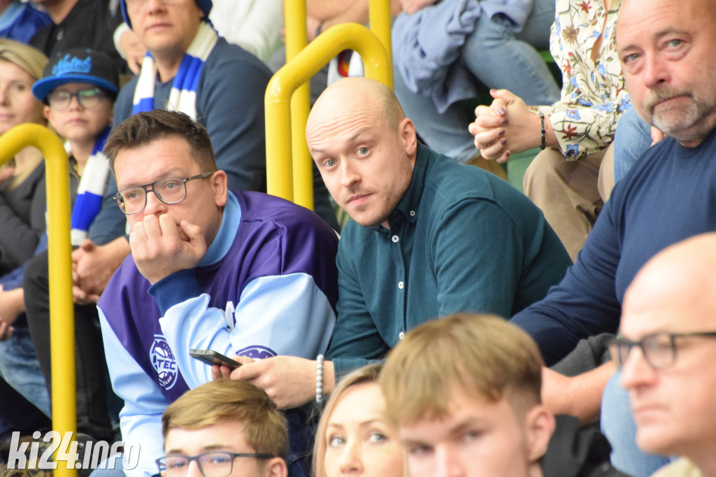 Kibice na meczu Noteci z Polonią