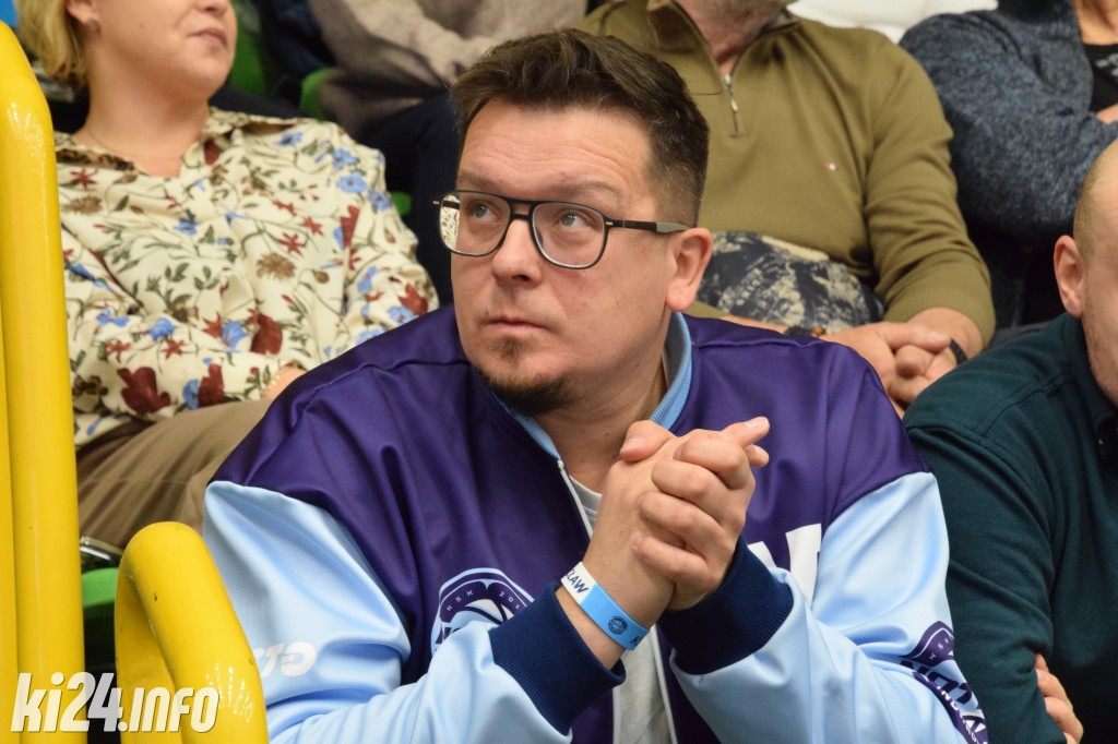 Kibice na meczu Noteci z Polonią