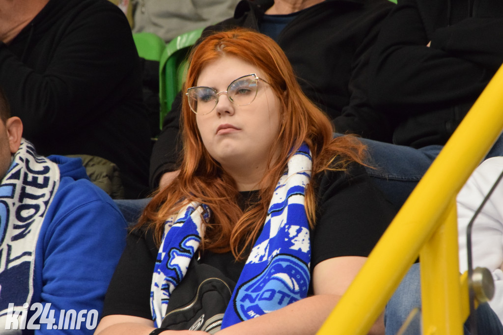 Kibice na meczu Noteci z Polonią