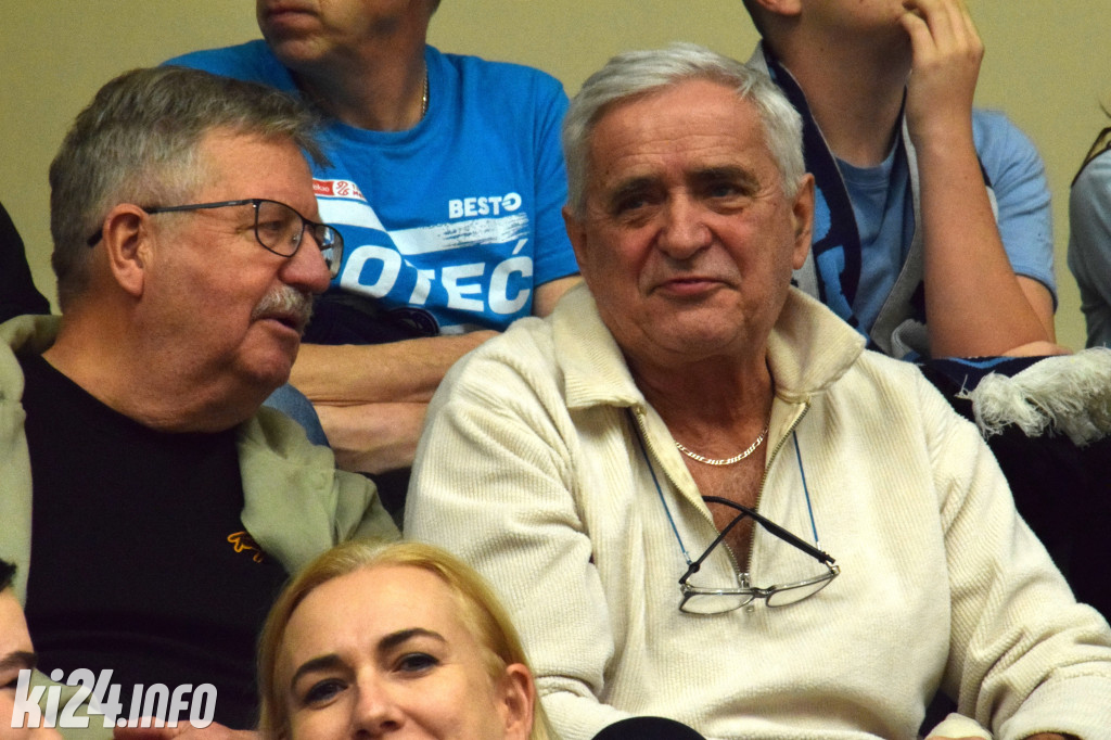 Kibice na meczu Noteci z Polonią