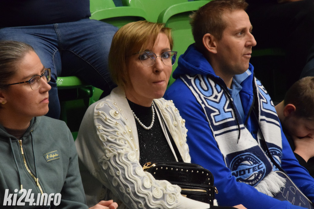 Kibice na meczu Noteci z Polonią