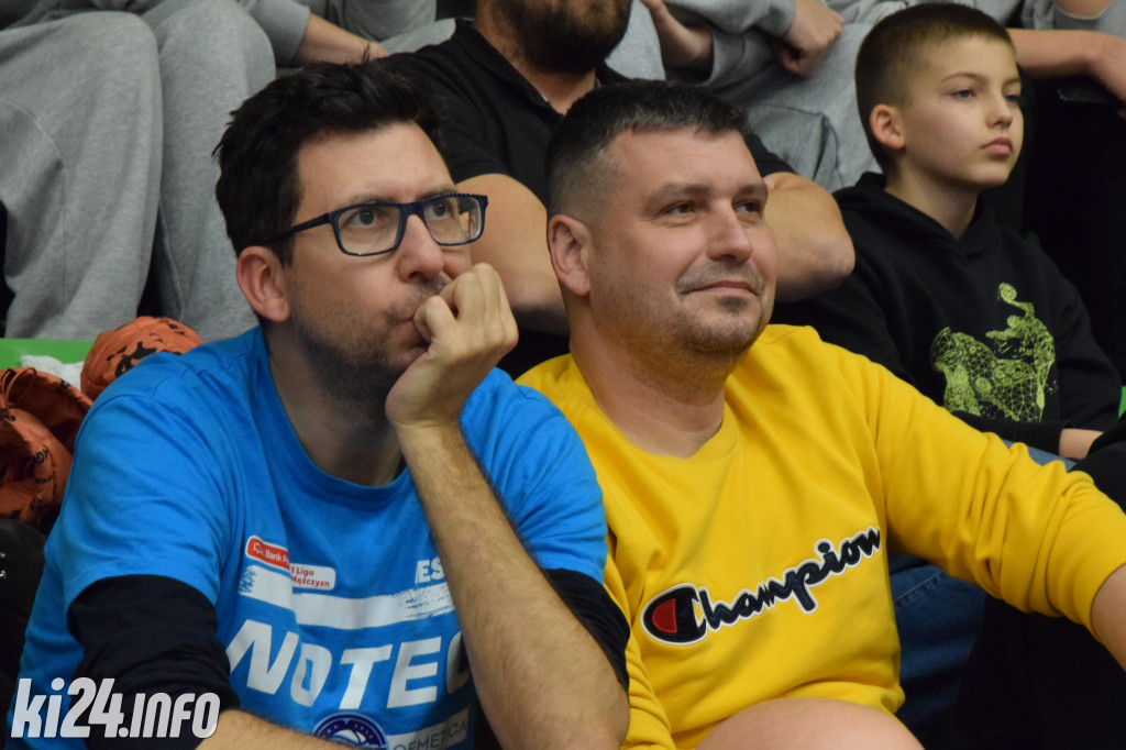 Kibice na meczu Noteci z Polonią