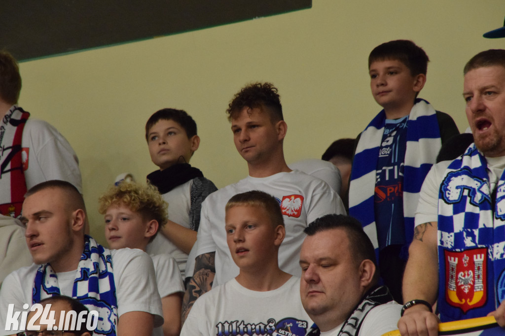 Kibice na meczu Noteci z Polonią