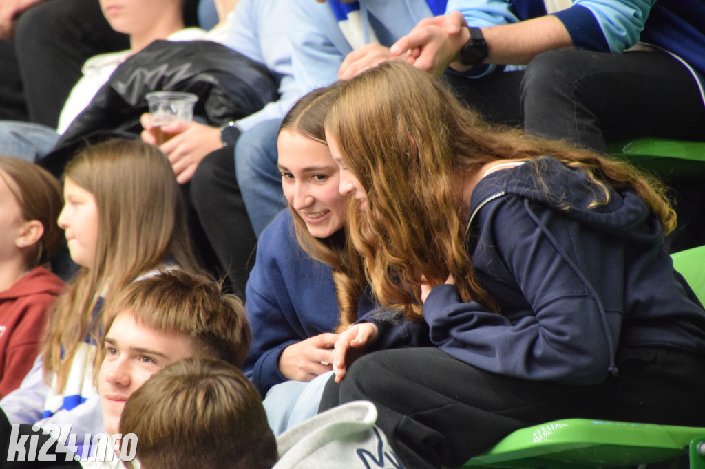 Kibice na meczu Noteci z Polonią