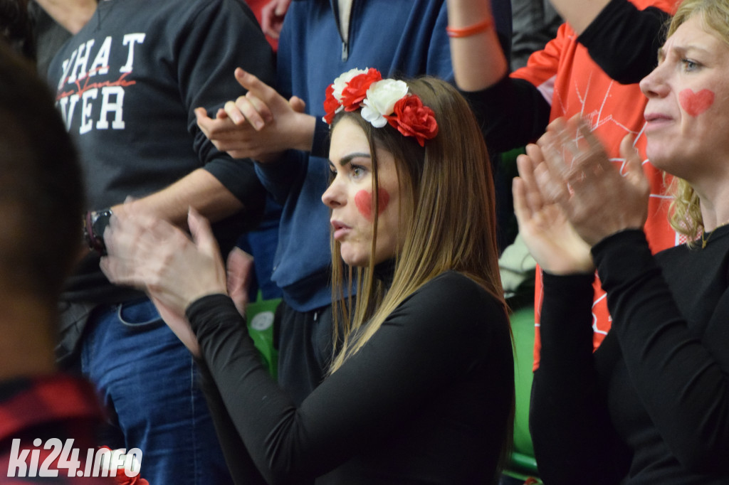 Kibice na meczu Noteci z Polonią