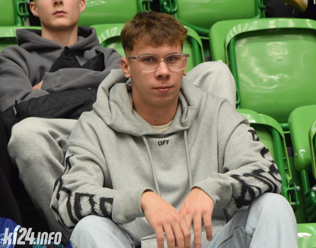 Kibice na meczu Noteci z Polonią