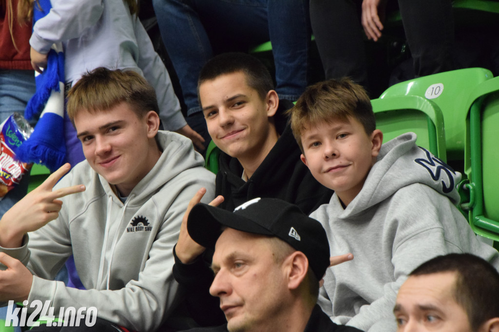 Kibice na meczu Noteci z Polonią