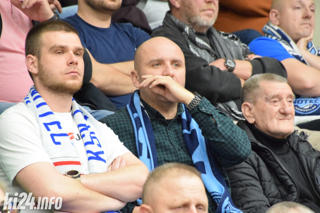 Kibice na meczu Noteci z Polonią