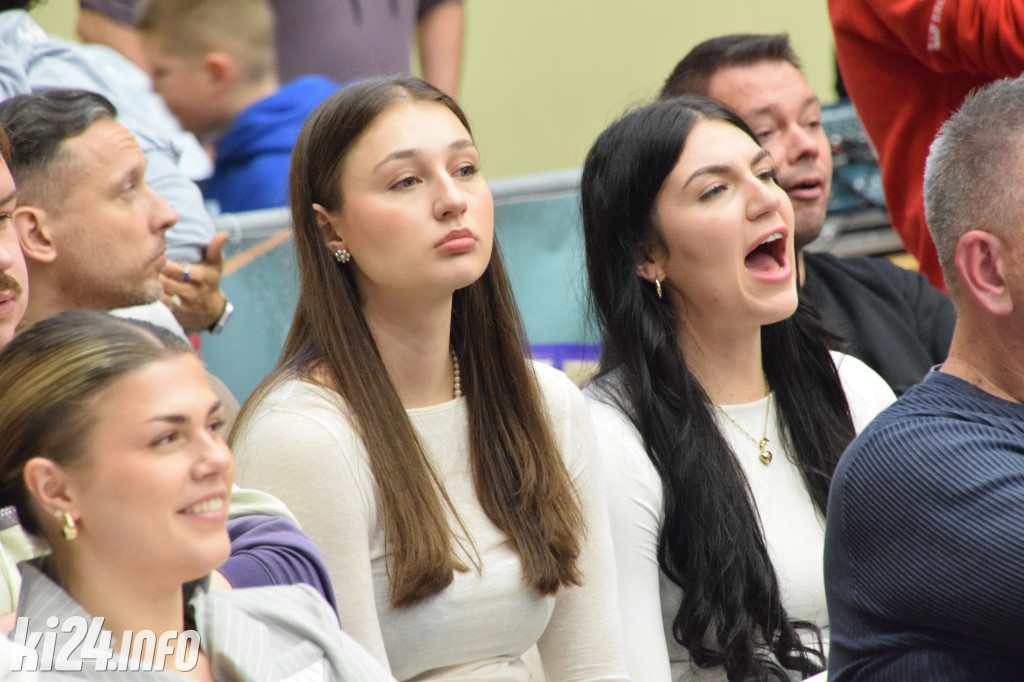 Kibice na meczu Noteci z Polonią