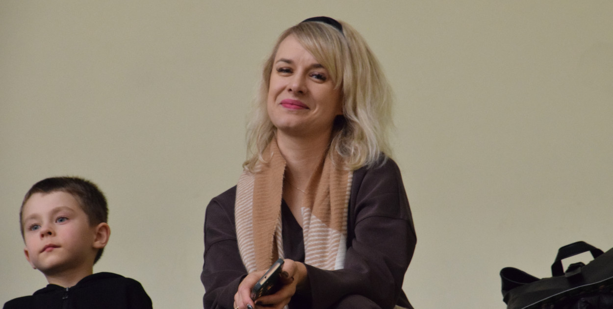 Kibice na meczu Noteć - Decka