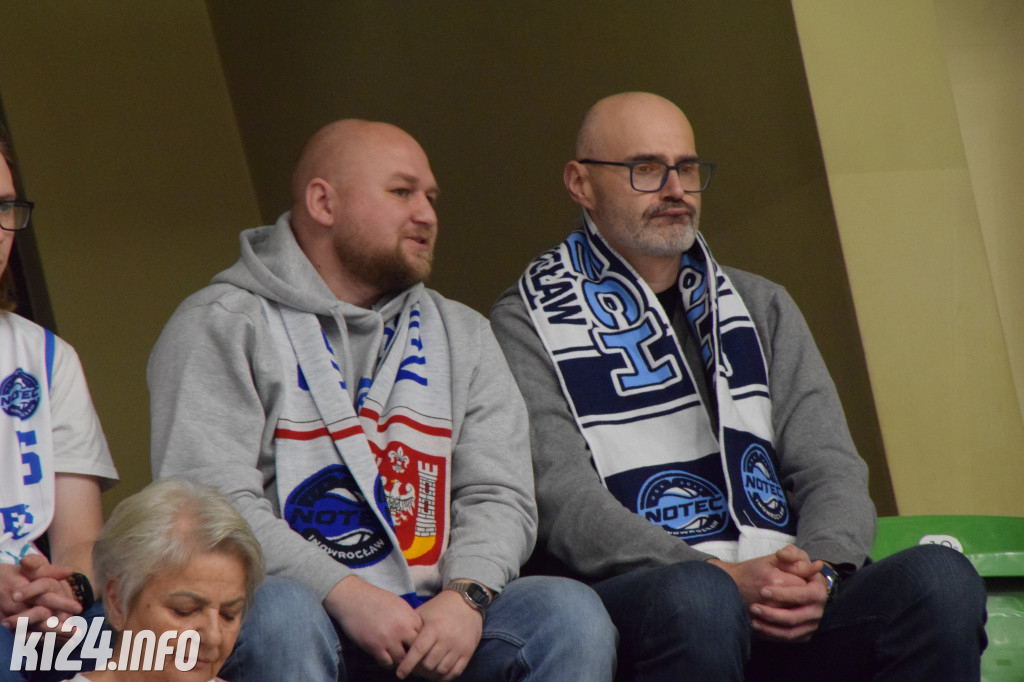 Kibice na meczu Noteć - Decka