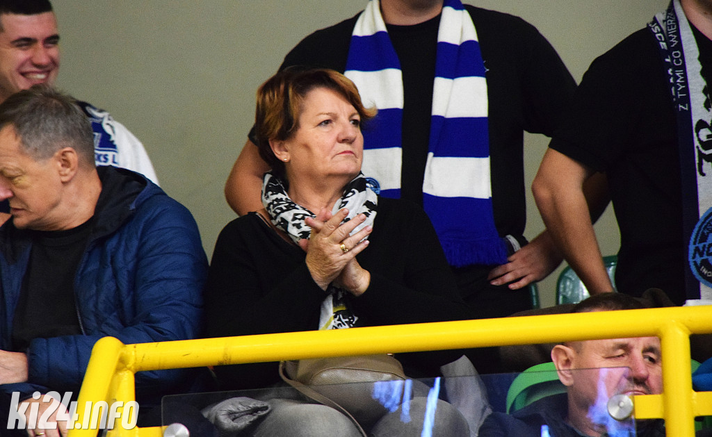 Kibice na meczu Noteć - Decka