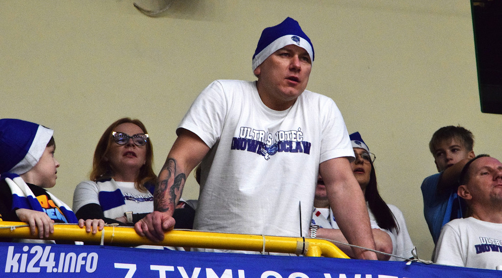 Kibice na meczu Noteć - Decka