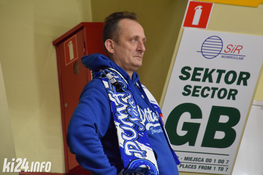 Kibice na meczu Noteć - Decka