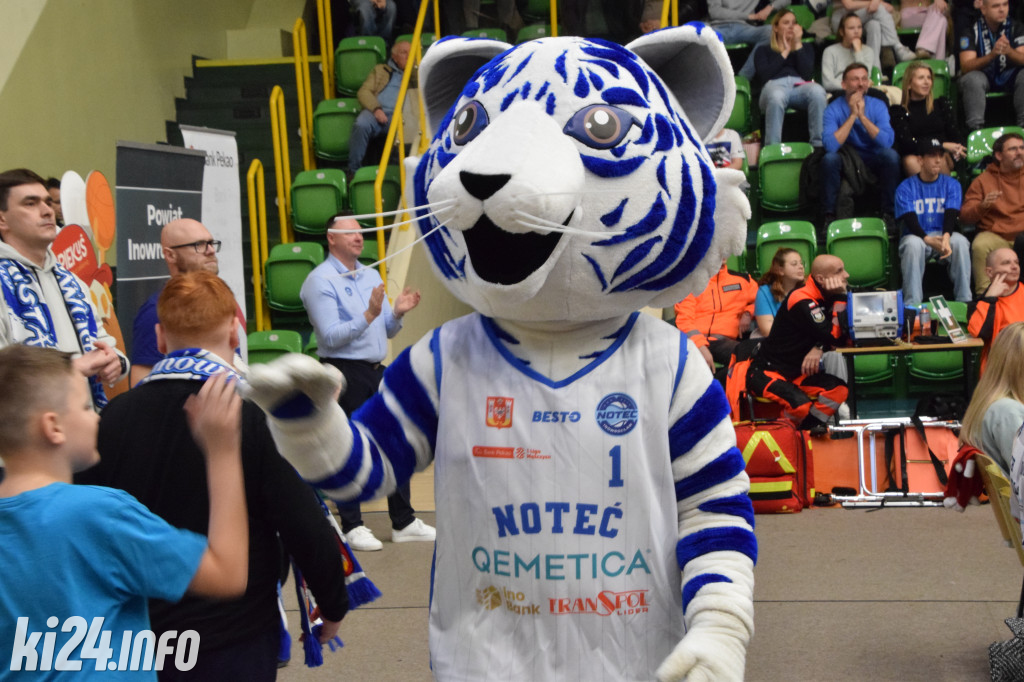 Kibice na meczu Noteć - Decka