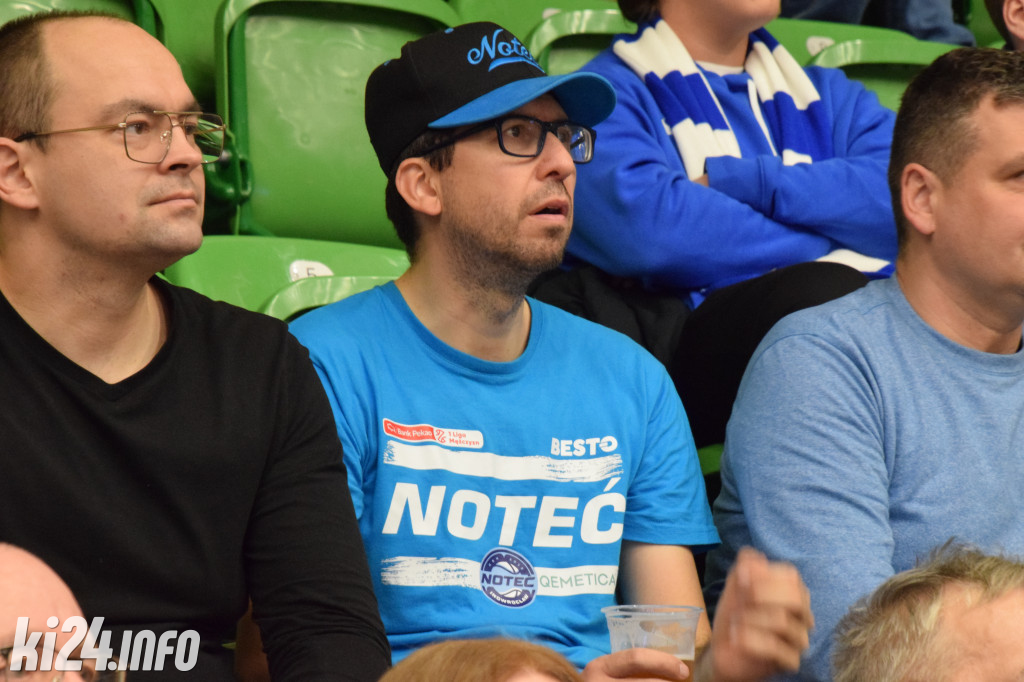 Kibice na meczu Noteć - Decka