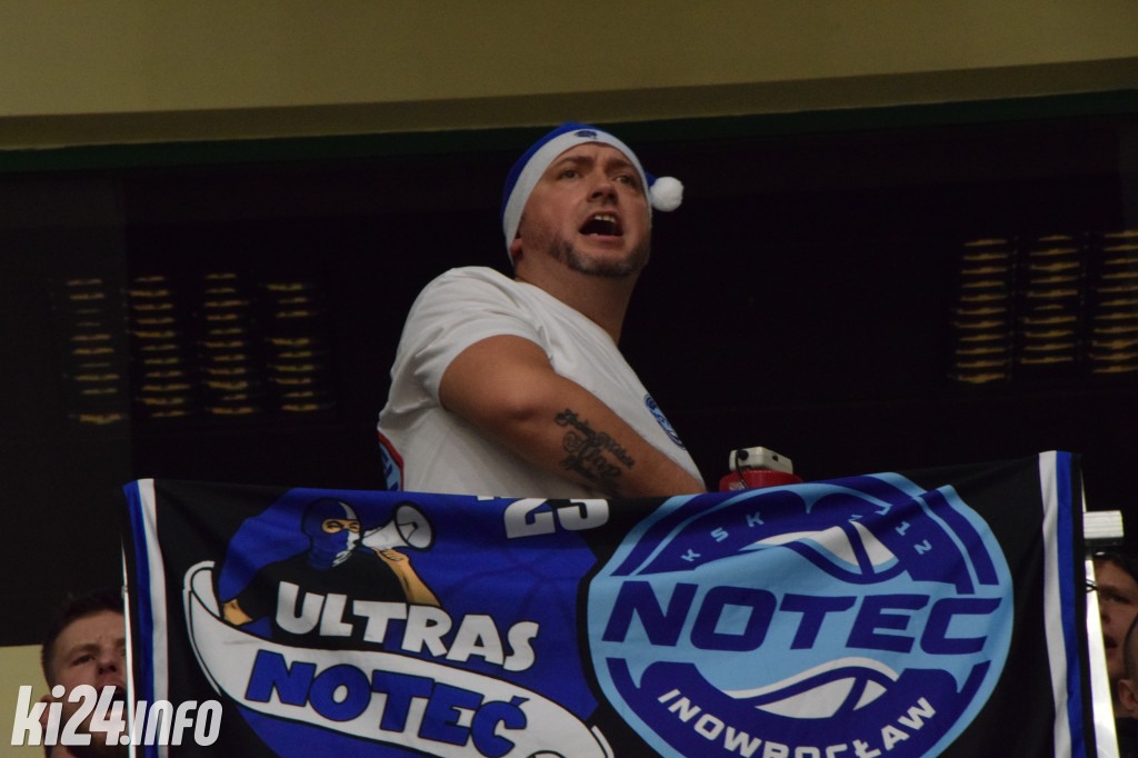 Kibice na meczu Noteć - Decka