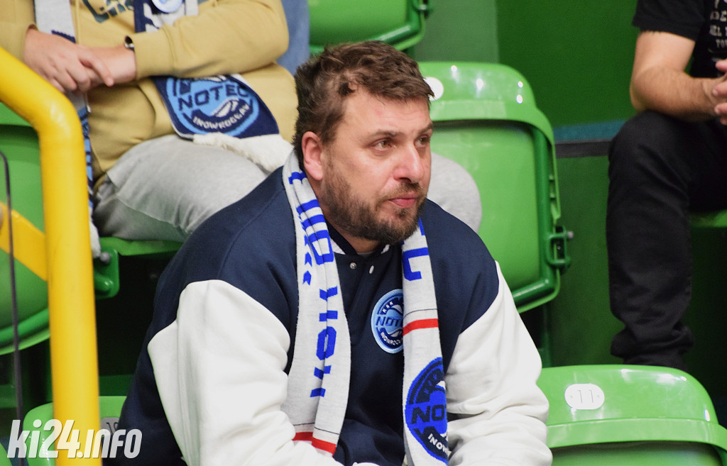 Kibice na meczu Noteć - Decka