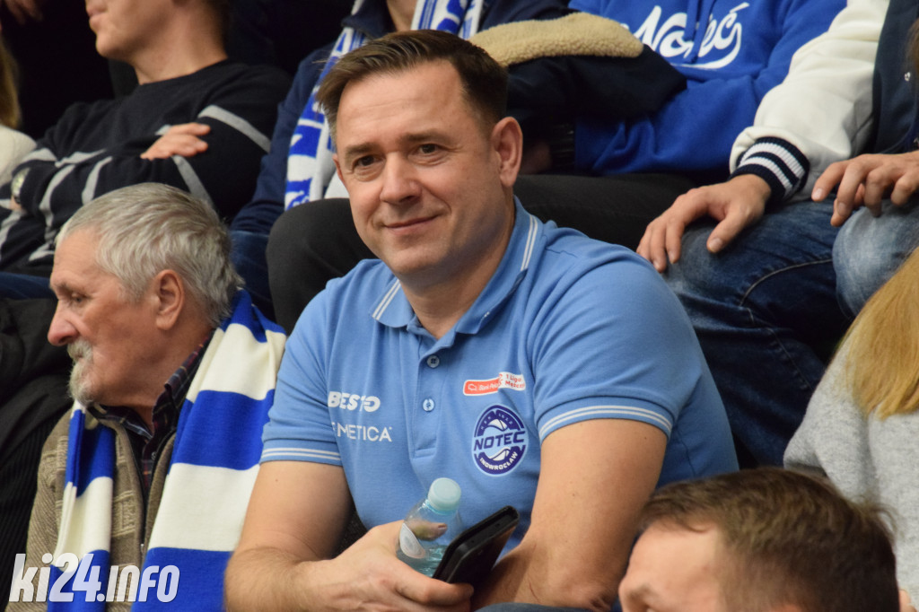 Kibice na meczu Noteć - Decka