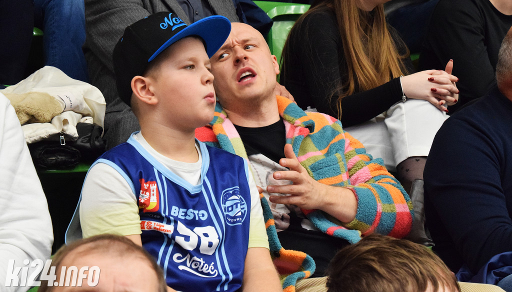 Kibice na meczu Noteć - Decka