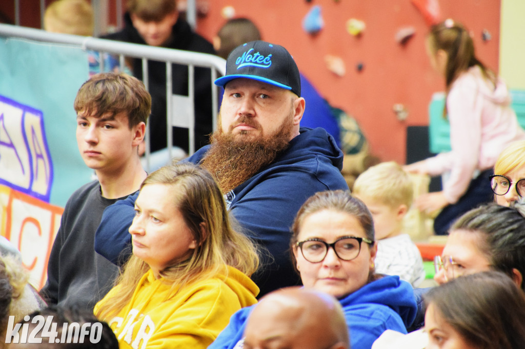 Kibice na meczu Noteć - Decka