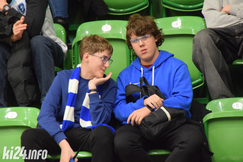 Kibice na meczu Noteć - WKK Wrocław