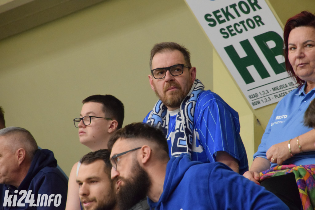 Kibice na meczu Noteć - WKK Wrocław