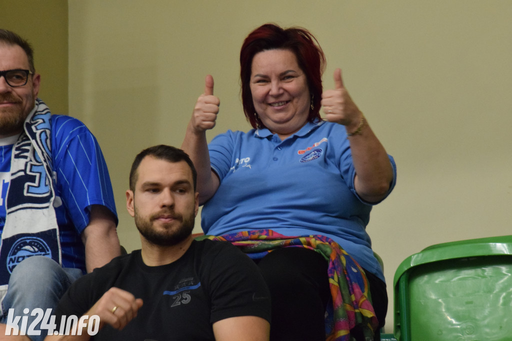 Kibice na meczu Noteć - WKK Wrocław