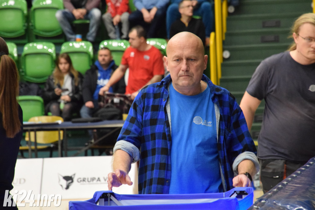 Kibice na meczu Noteć - WKK Wrocław