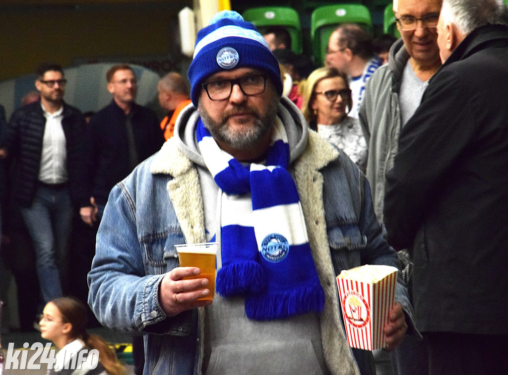 Kibice na meczu Noteć - WKK Wrocław