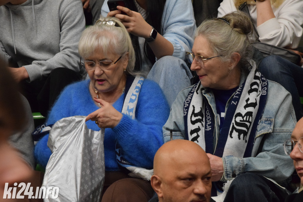 Kibice na meczu Noteć - WKK Wrocław