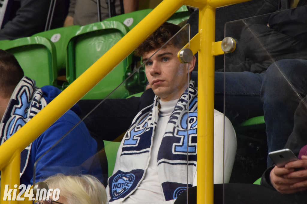 Kibice na meczu Noteć - WKK Wrocław