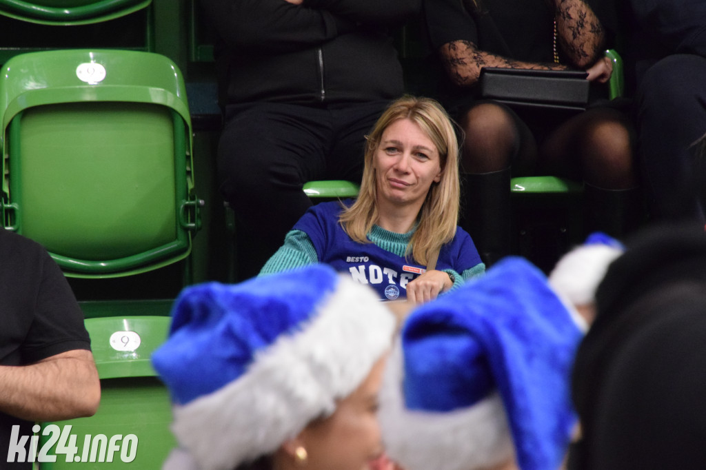 Kibice na meczu Noteć - WKK Wrocław