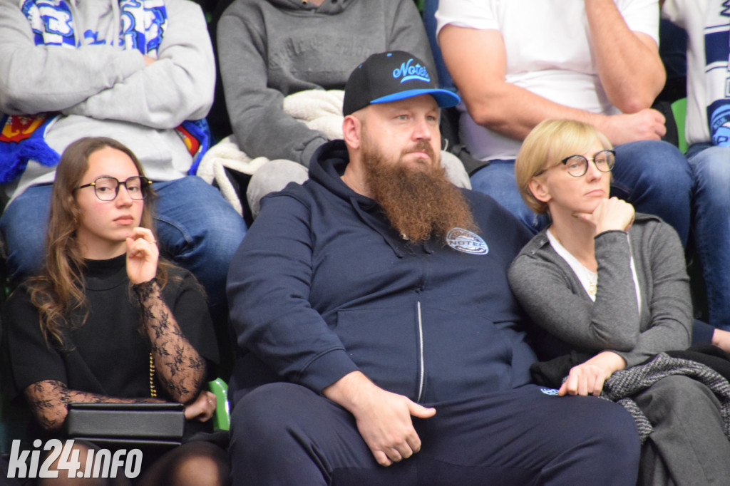 Kibice na meczu Noteć - WKK Wrocław