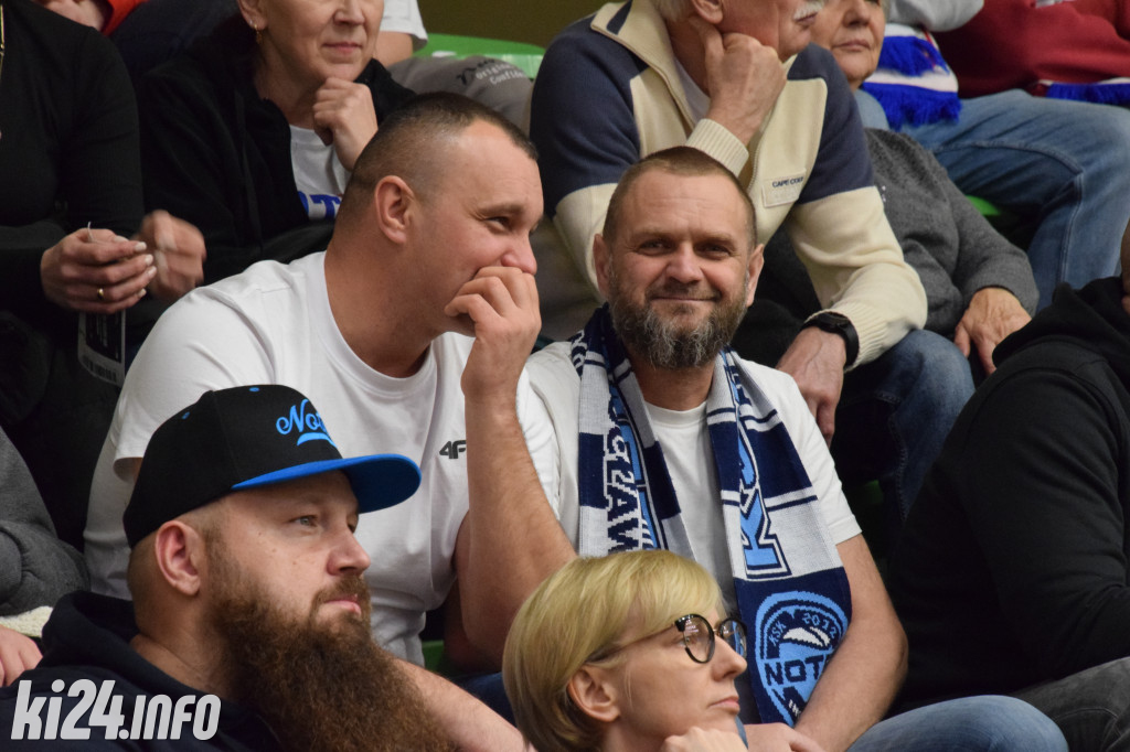Kibice na meczu Noteć - WKK Wrocław