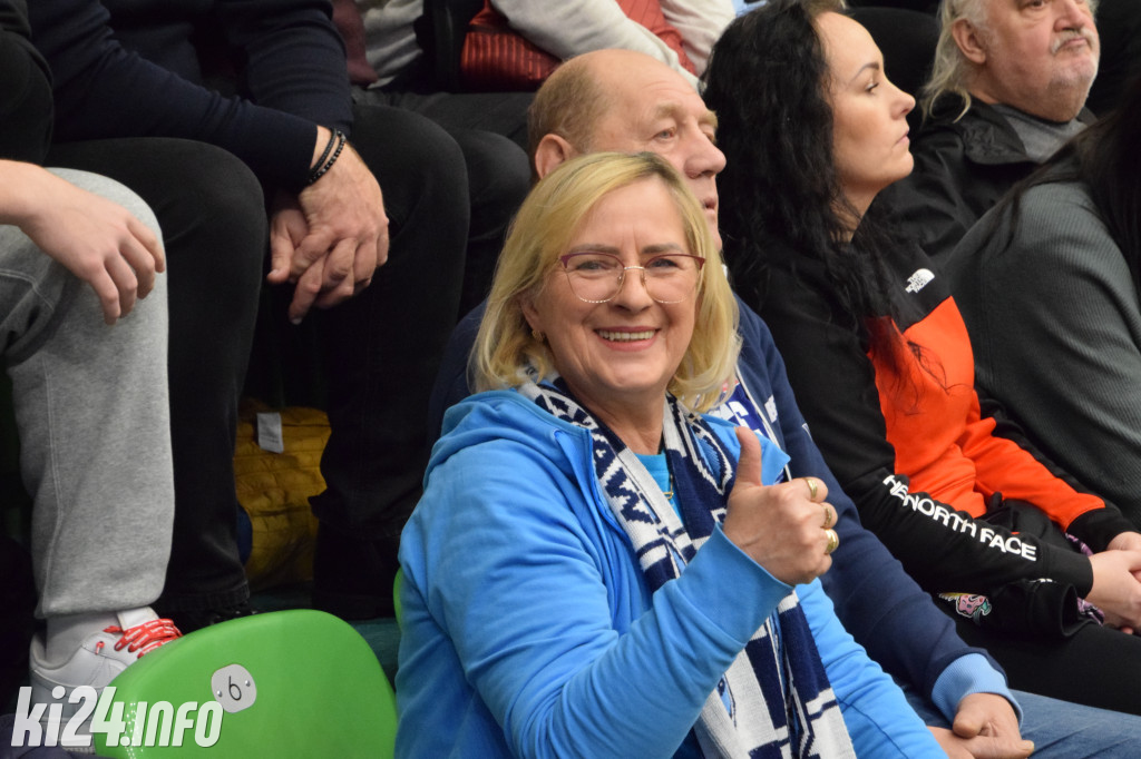 Kibice na meczu Noteć - WKK Wrocław