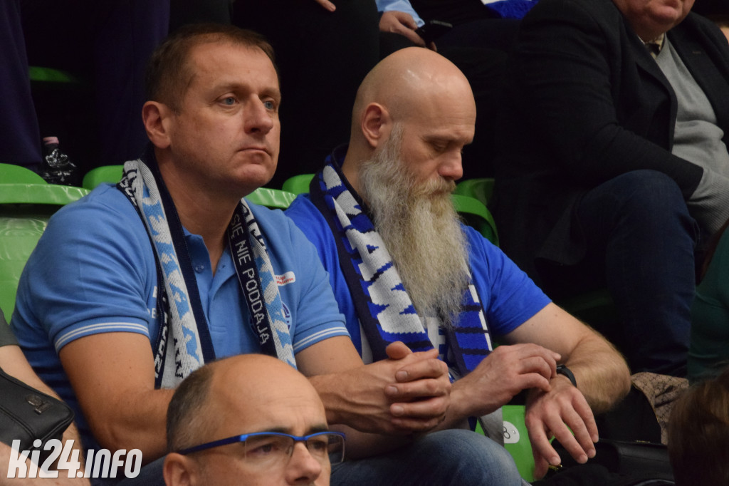 Kibice na meczu Noteć - WKK Wrocław