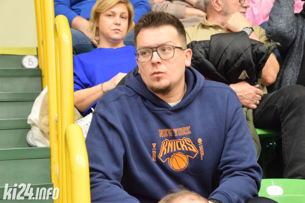 Kibice na meczu Noteć - WKK Wrocław