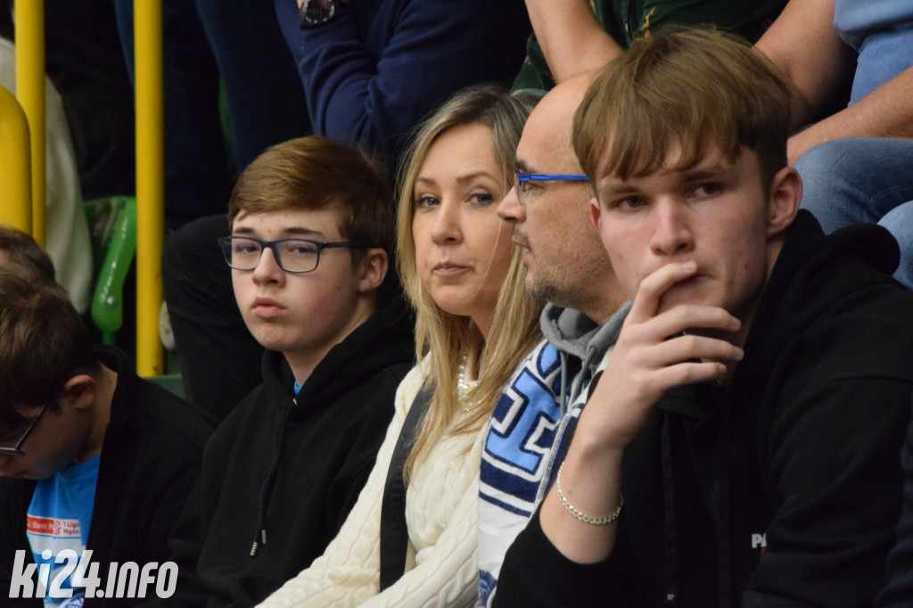 Kibice na meczu Noteć - WKK Wrocław