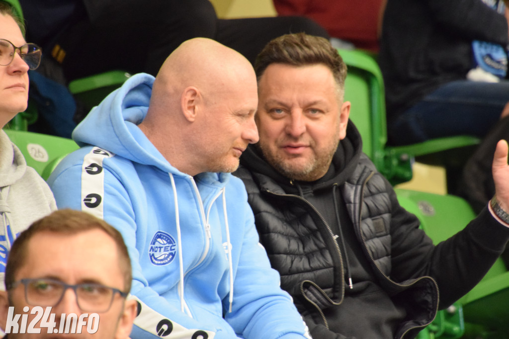 Kibice na meczu Noteć - WKK Wrocław