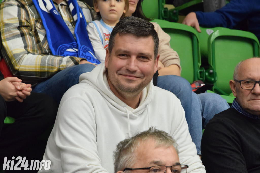 Kibice na meczu Noteć - WKK Wrocław