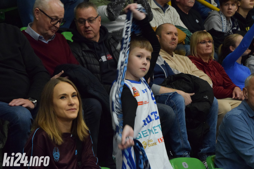 Kibice na meczu Noteć - WKK Wrocław