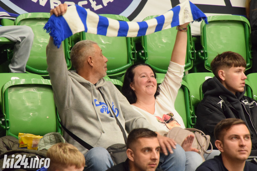 Kibice na meczu Noteć - WKK Wrocław
