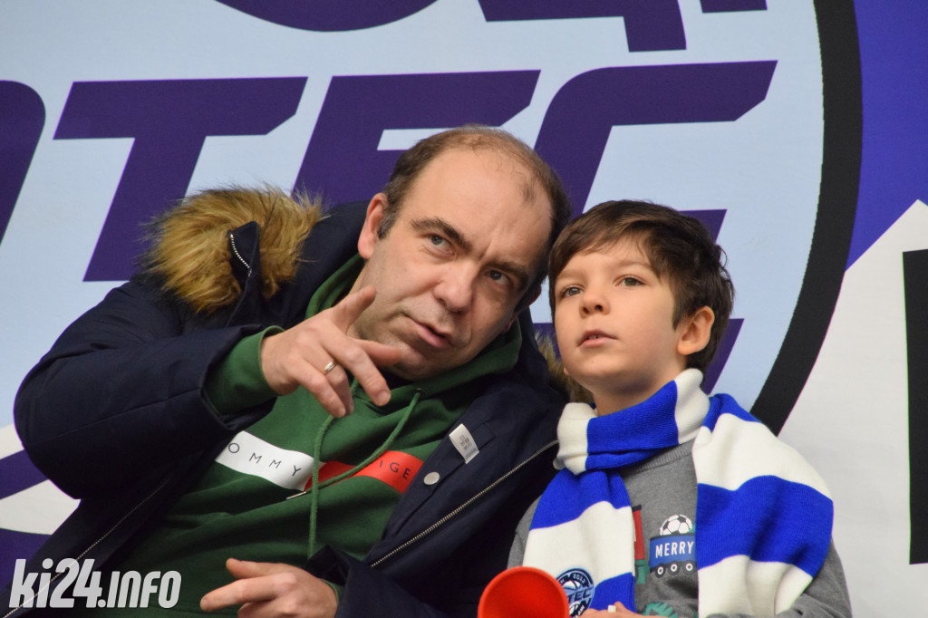 Kibice na meczu Noteć - WKK Wrocław