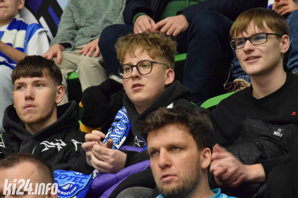 Kibice na meczu Noteć - WKK Wrocław