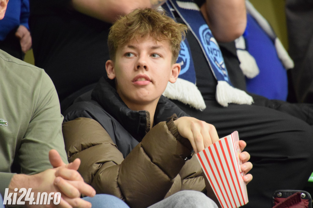 Kibice na meczu Noteć - WKK Wrocław